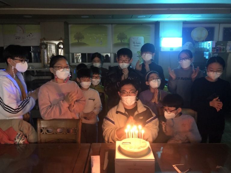 박0철 선생님 생일파티