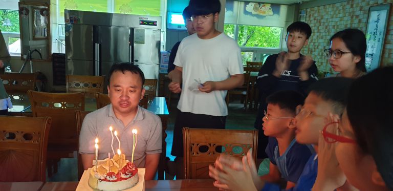 백선생님 생신축하 파티