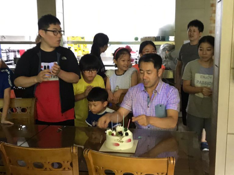 원장님 생신 축하 파티~